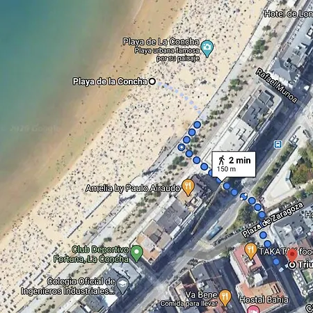 Amplio Y A Pie De Playa La Concha * 圣塞瓦斯蒂安